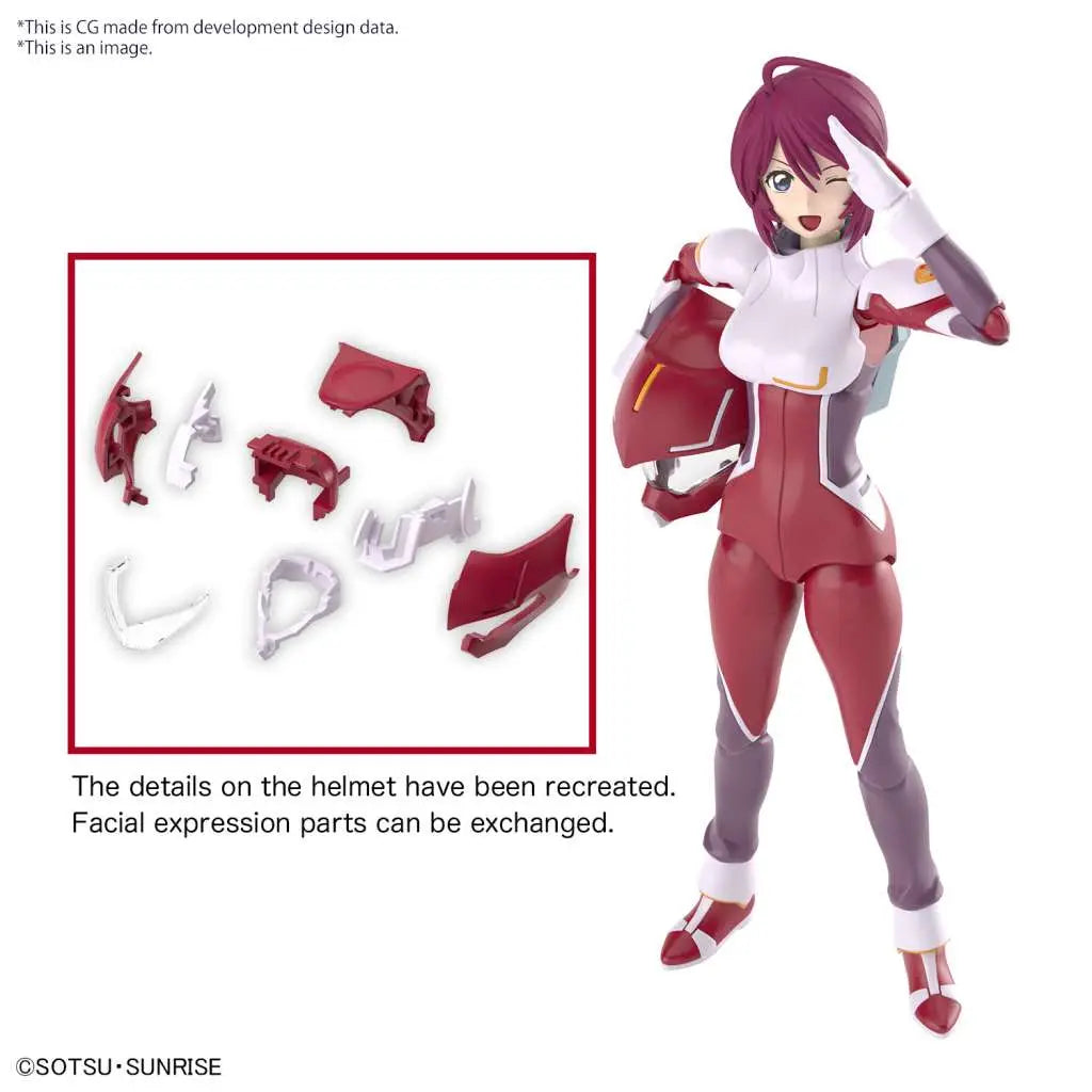 FIGURE RISE LUNAMARIA HAWKE BANDAI MODEL KIT GUNPLA