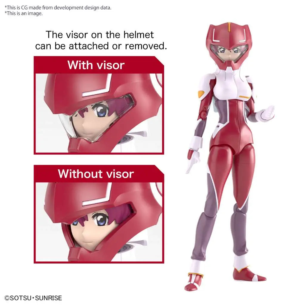 FIGURE RISE LUNAMARIA HAWKE BANDAI MODEL KIT GUNPLA