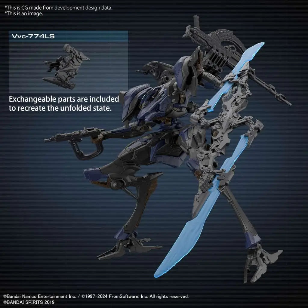 30MM ARMORED CORE VI SCHNEIDER NACHTREIHER/40E STEEL HAZE Bandai