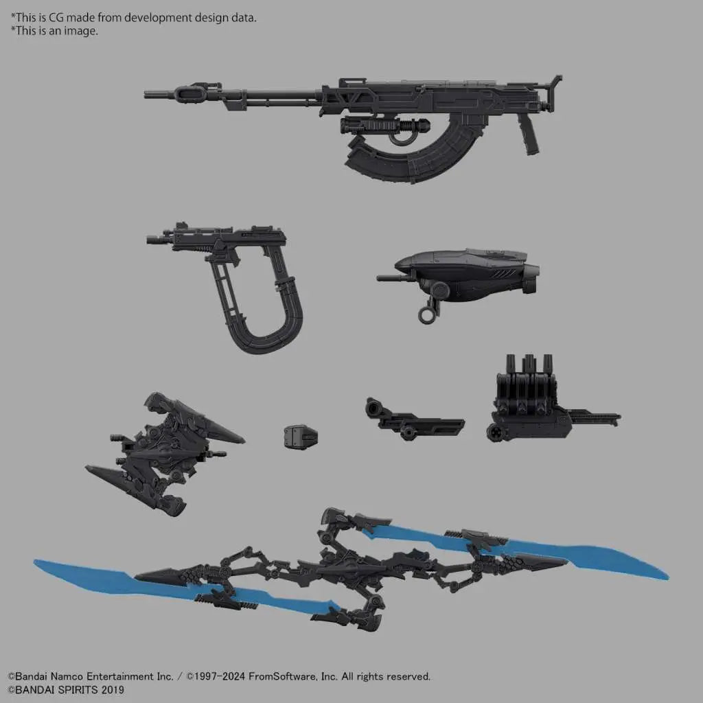 30MM ARMORED CORE VI SCHNEIDER NACHTREIHER/40E STEEL HAZE Bandai