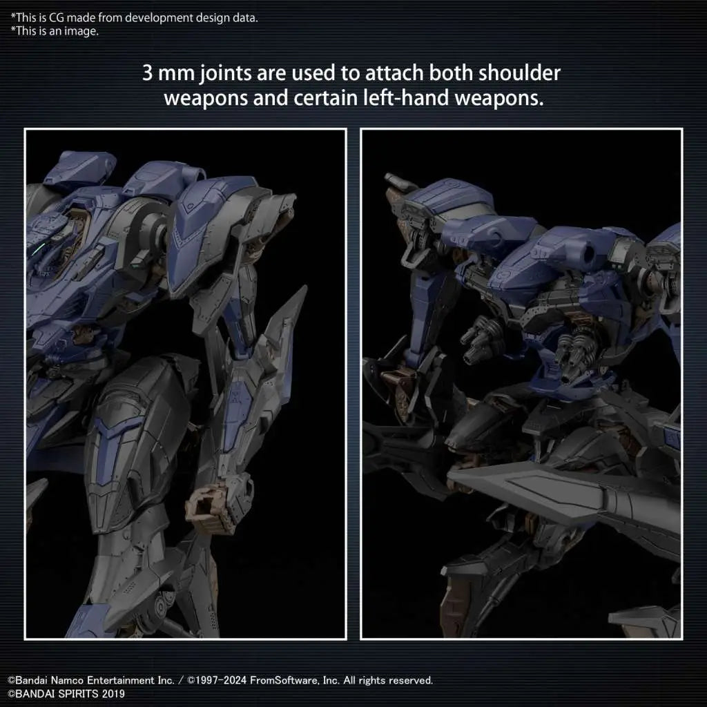 30MM ARMORED CORE VI SCHNEIDER NACHTREIHER/40E STEEL HAZE Bandai