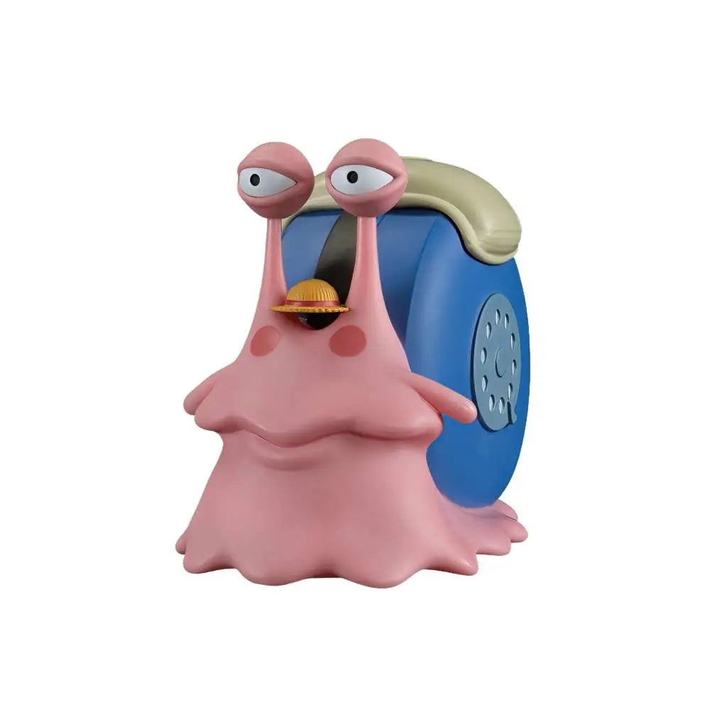 ONE PIECE LUFFY TRANSPONDER SNAIL MONEY BOX PLASTOY