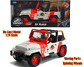 Jurassic Park 1992 Jeep Wrangler YJ Sahara 1 24 Die Cast Model Jada Toys