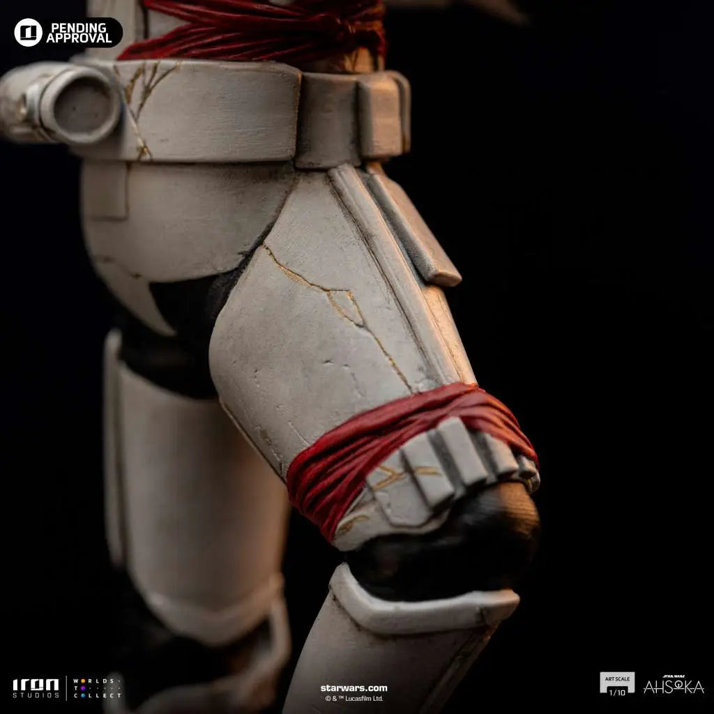 Star Wars ASHOKA NIGHT TROOPER 1/10 STATUE IRON STUDIOS
