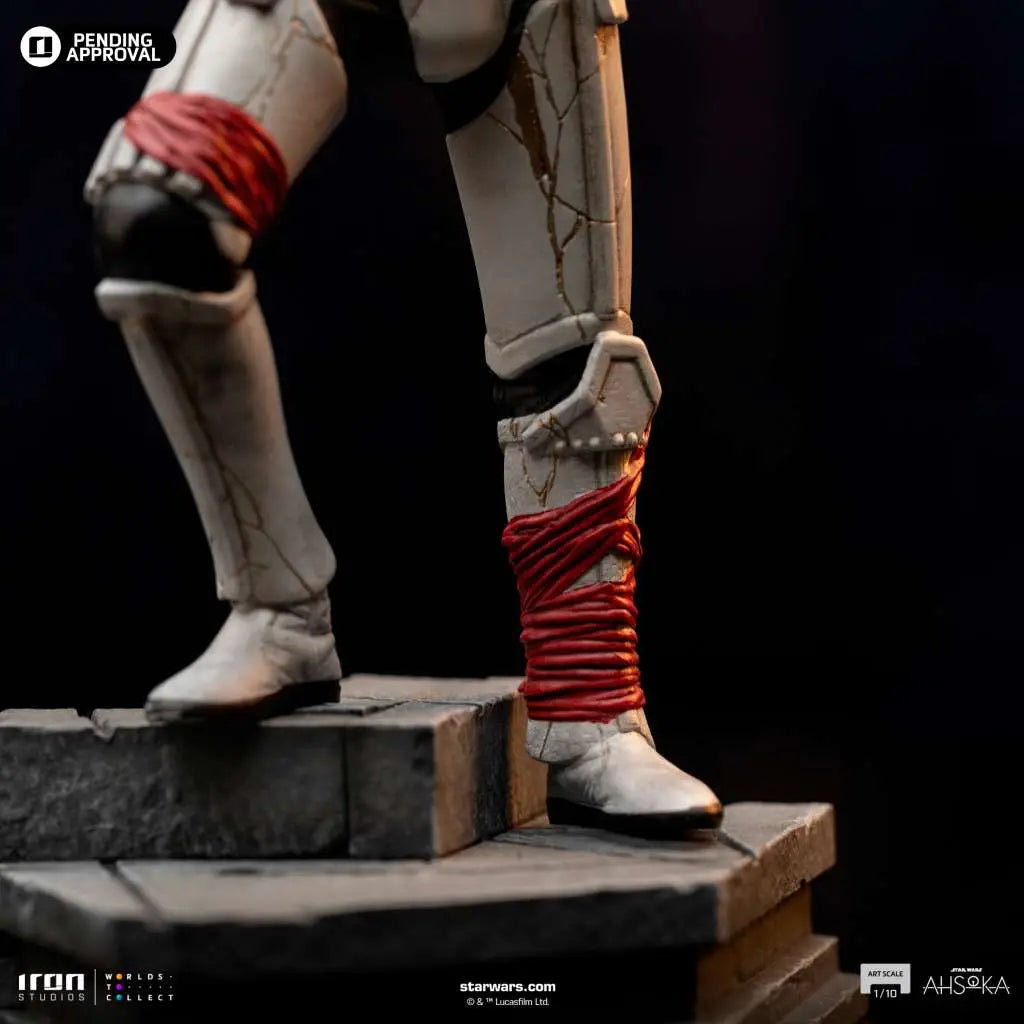 Star Wars ASHOKA NIGHT TROOPER 1/10 STATUE IRON STUDIOS