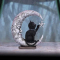 LUNA COMPANION MOON AND CAT ORNAMENT NEMESIS NOW