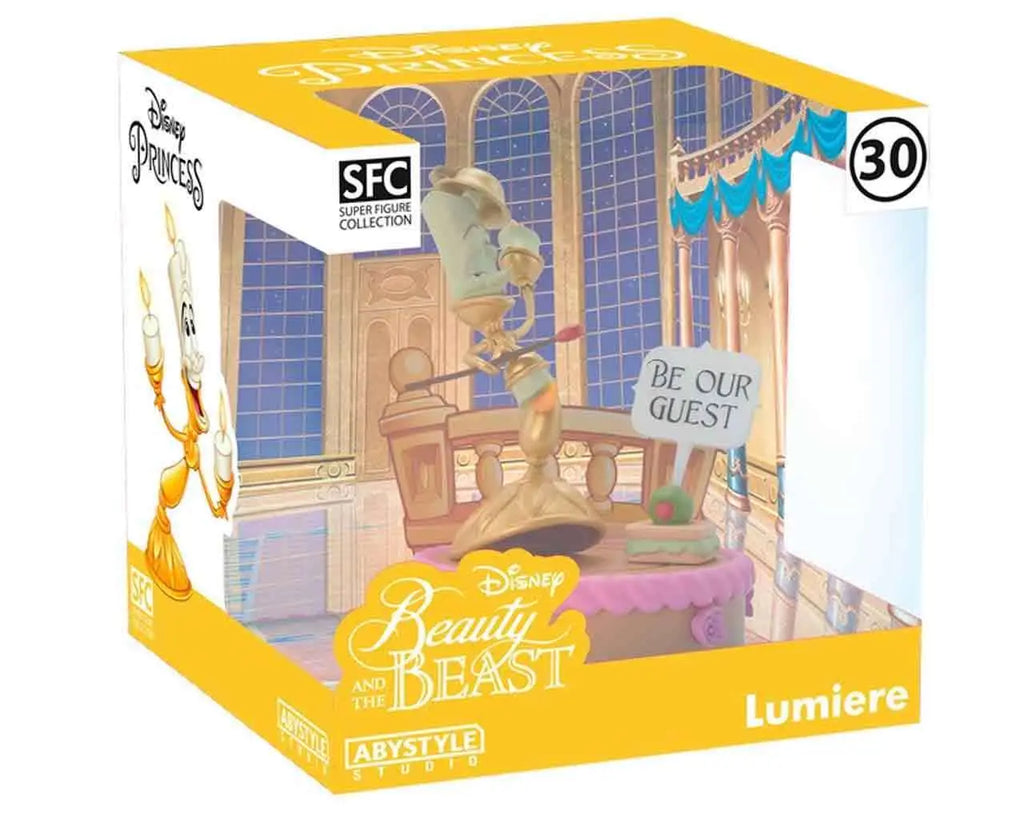 DISNEY BEAUTY & BEAST LUMIERE SUPER FIGURE COLLECTION 1/10 STATUE Abystyle Studio