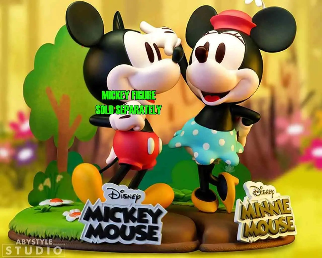 DISNEY MINNIE MOUSE SUPER FIGURE COLLECTION 1/10 PVC STATUE Abystyle Studio