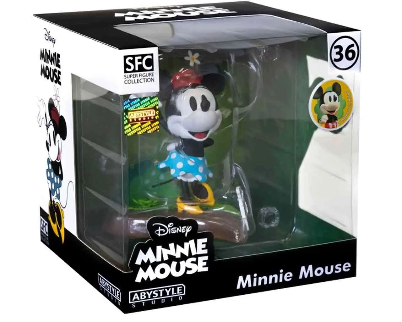 DISNEY MINNIE MOUSE SUPER FIGURE COLLECTION 1/10 PVC STATUE Abystyle Studio
