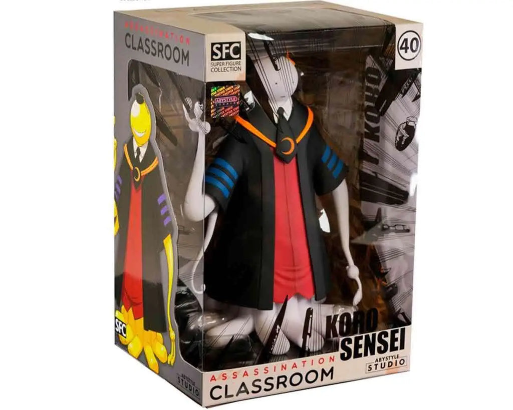 ASSASSINATION CLASSROOM KORO SENSEI WHITE SUPER FIGURE COLLECTION 1/10 PVC STATUE Abystyle Studio