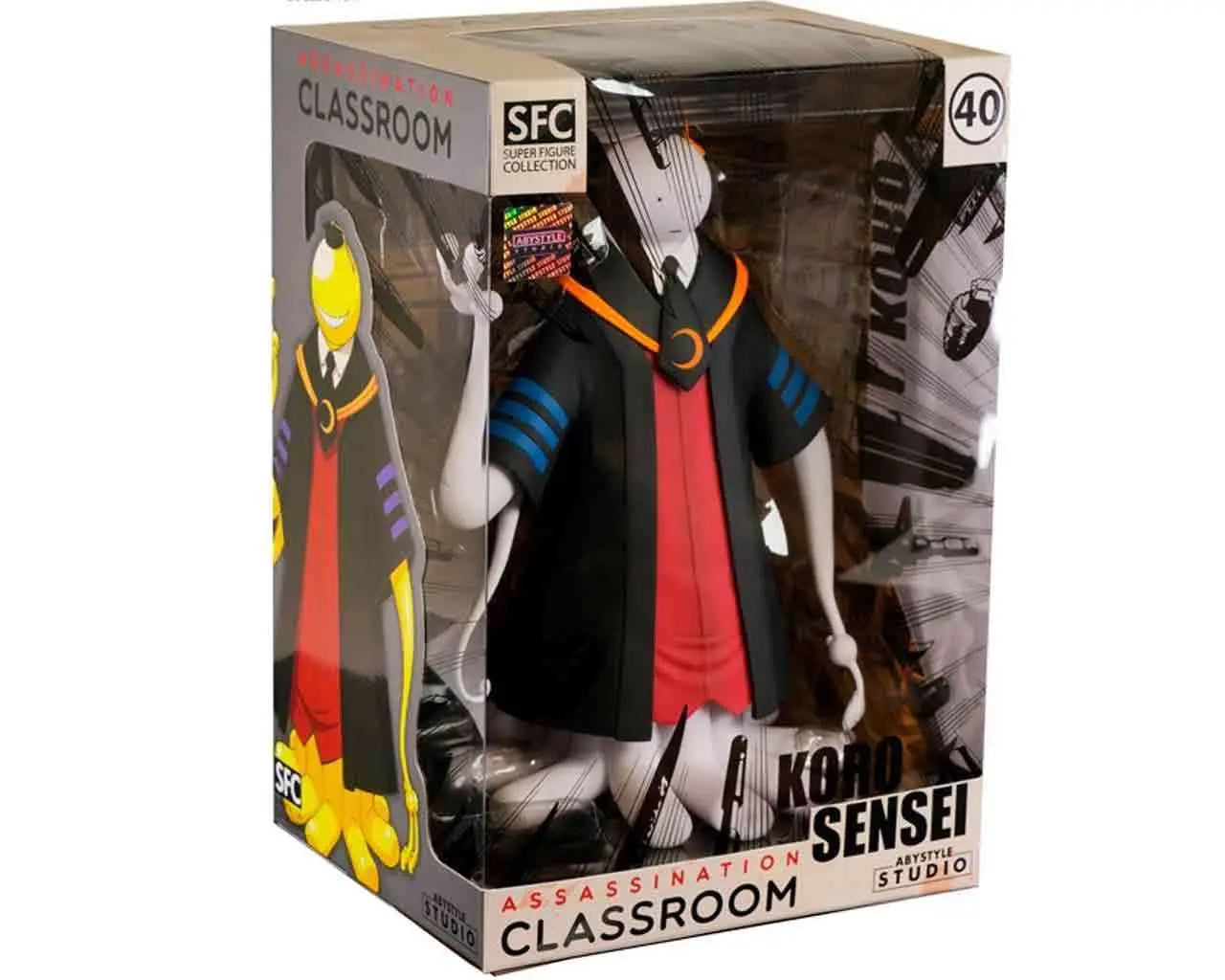 ASSASSINATION CLASSROOM KORO SENSEI WHITE SUPER FIGURE COLLECTION 1/10 PVC STATUE Abystyle Studio