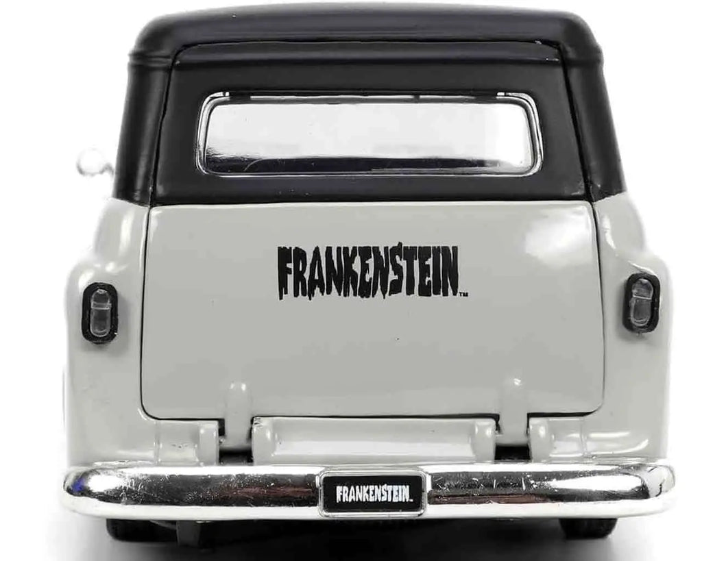 Universal Monsters 1957 Chevy Suburban With Frankenstein 1 24 Die Cast Model Jada Toys