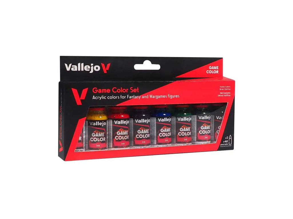GAME COLOR SET 72296 GAME INKS VALLEJO