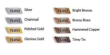 GAME COLOR SET 72303 METALLIC COLORS VALLEJO