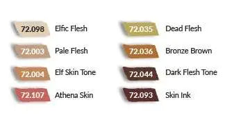 GAME COLOR SET 72187 SKIN TONE VALLEJO