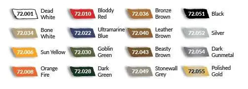 GAME COLOR SET 72299 INTRODUCTION VALLEJO