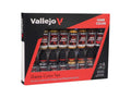 GAME COLOR SET 72189 LEATHER & METAL VALLEJO