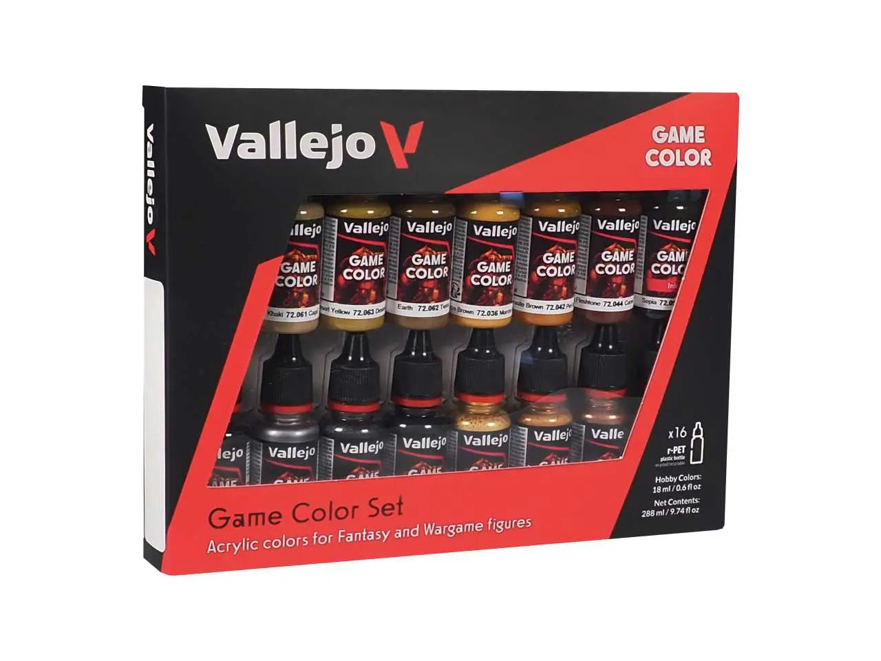 GAME COLOR SET 72189 LEATHER & METAL VALLEJO