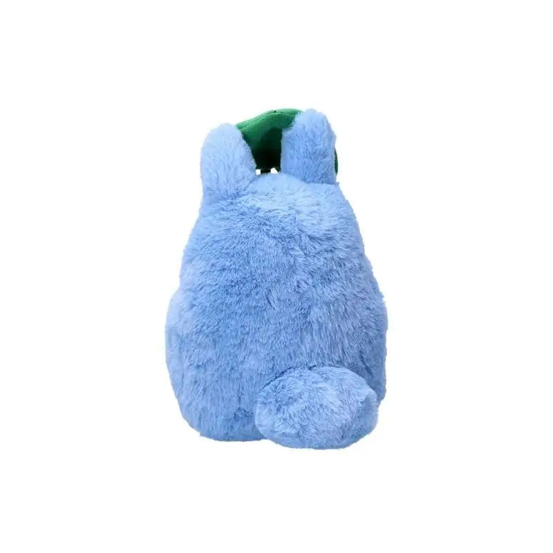 MY NEIGHBOR TOTORO NAKAYOSHI BLUE PLUSH WITH LEAF STUDIO GHIBLI