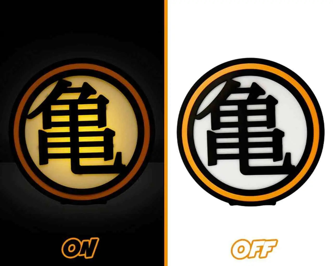 DRAGON BALL Z KAME SYMBOL LAMP Abystyle Studio