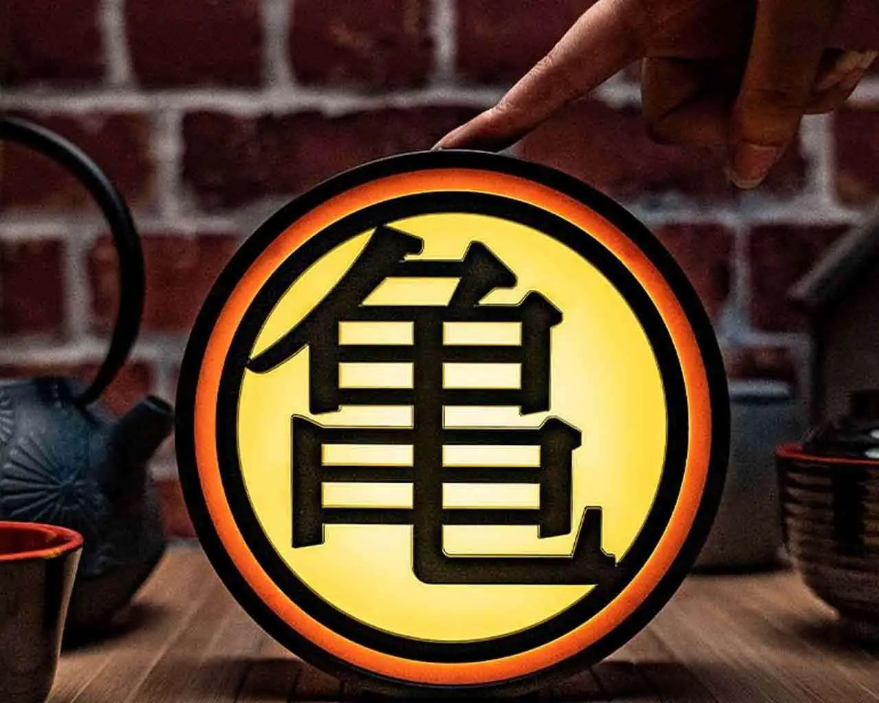 DRAGON BALL Z KAME SYMBOL LAMP Abystyle Studio