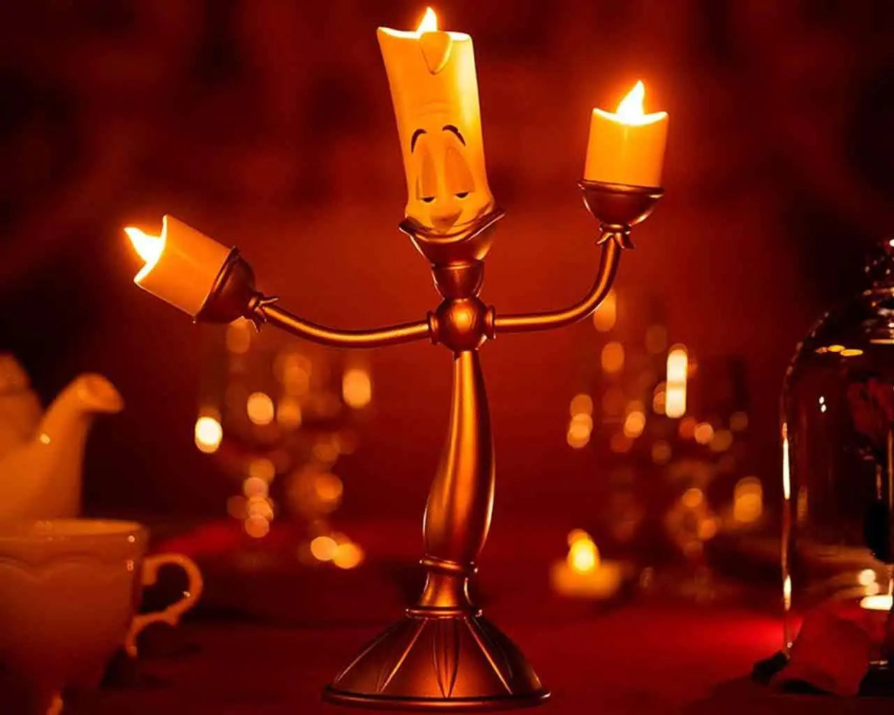 DISNEY BEAUTY & THE BEAST LUMIERE DESK LAMP Abystyle Studio