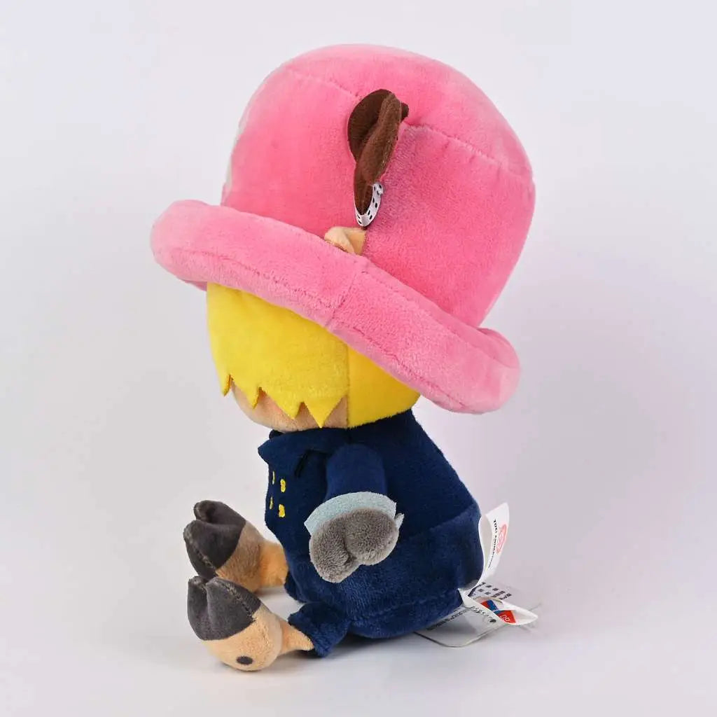 ONE PIECE CHOPPER X SANJI PELUCHE 25CM SAKAMI MERCHANDISE