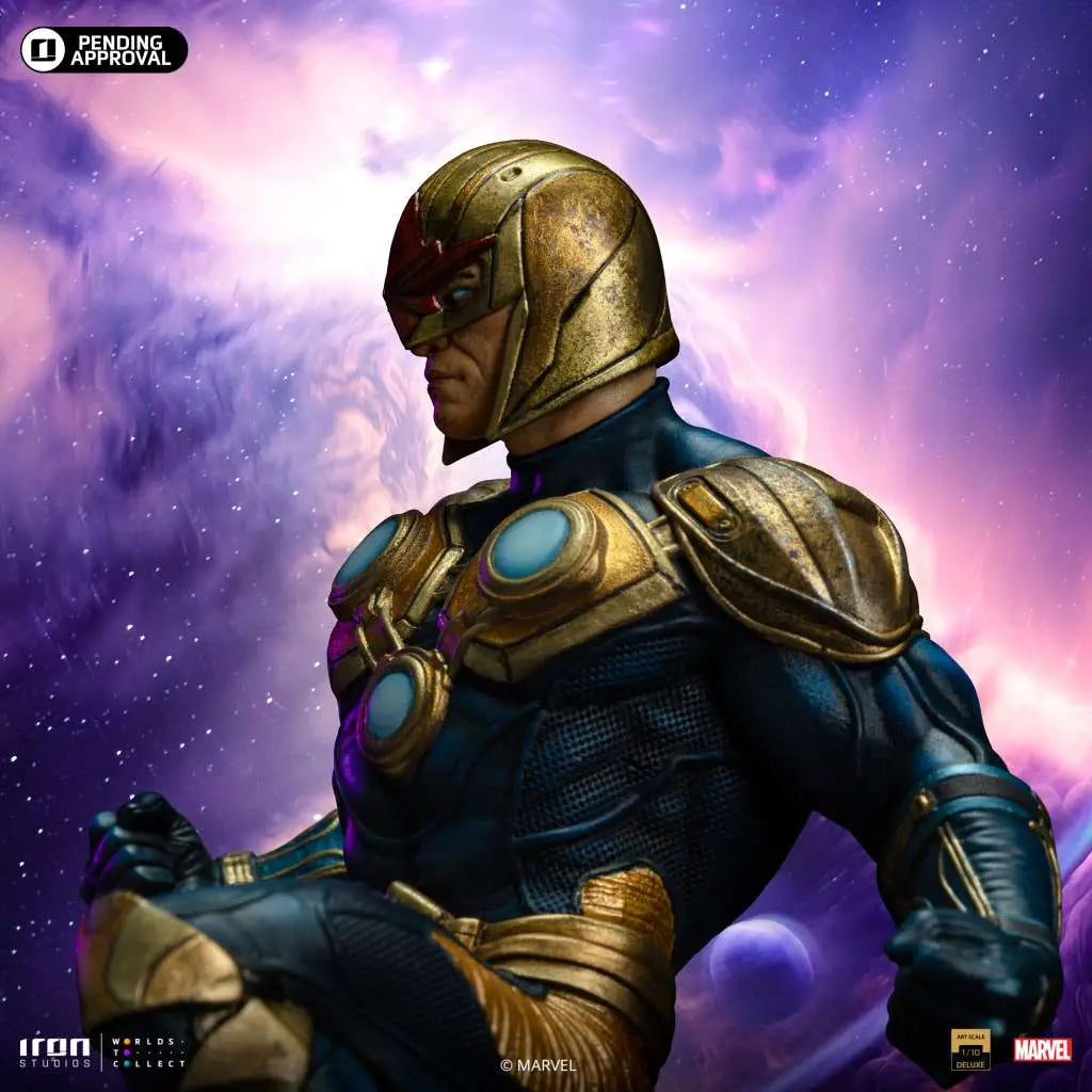 INFINITY GAUNTLET NOVA DLX 1/10 STATUE IRON STUDIOS