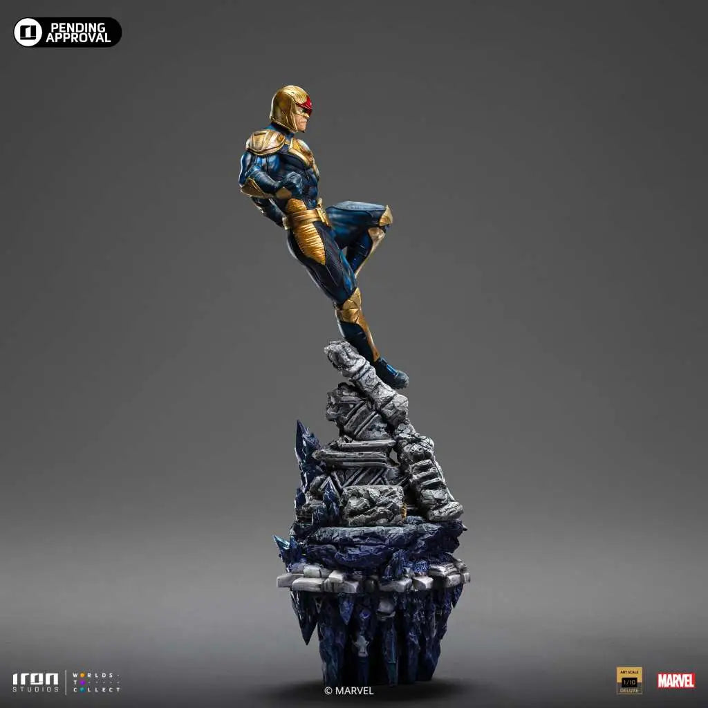 INFINITY GAUNTLET NOVA DLX 1/10 STATUE IRON STUDIOS