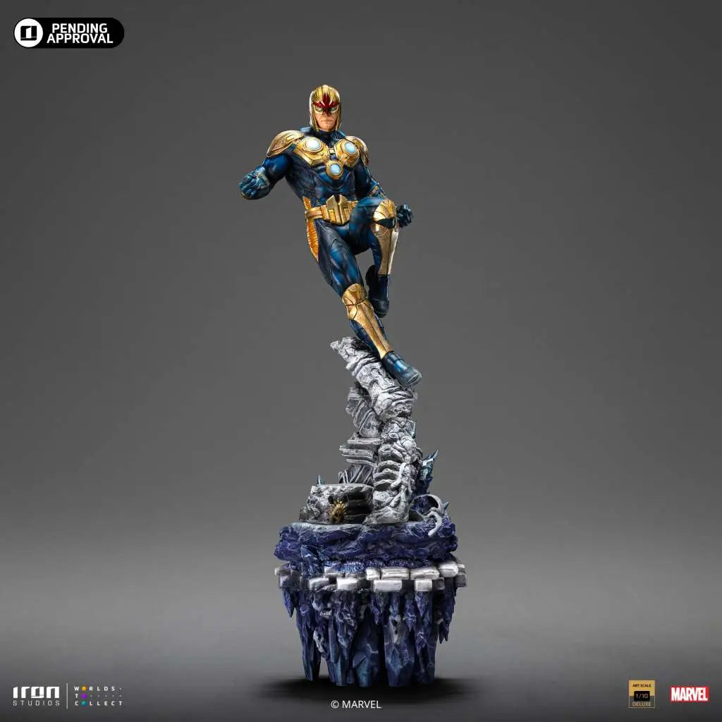INFINITY GAUNTLET NOVA DLX 1/10 STATUE IRON STUDIOS