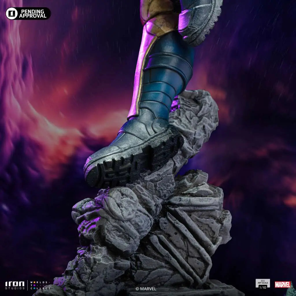 INFINITY GAUNTLET NOVA REGULAR 1/10 STATUE IRON STUDIOS