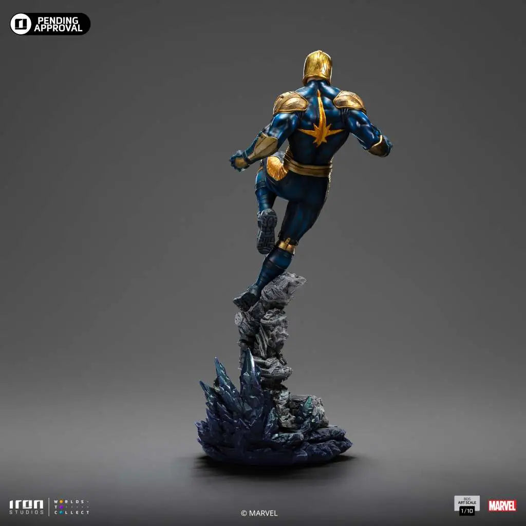 INFINITY GAUNTLET NOVA REGULAR 1/10 STATUE IRON STUDIOS