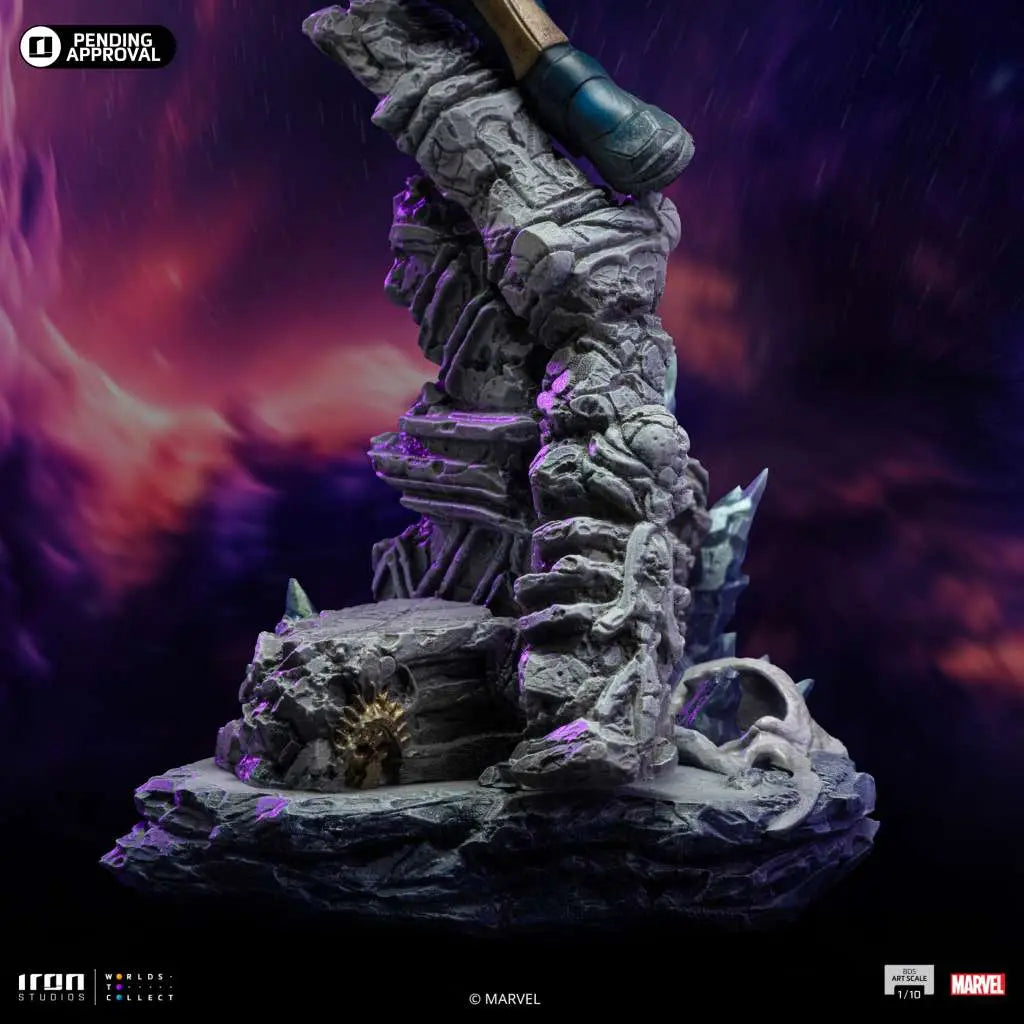 INFINITY GAUNTLET NOVA REGULAR 1/10 STATUE IRON STUDIOS