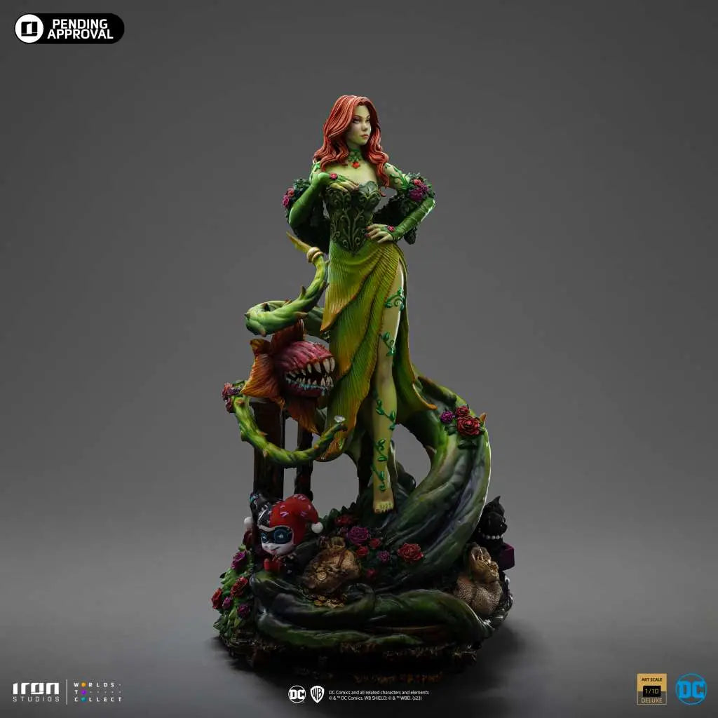 GOTHAM SIRENS POISON IVY DLX 1/10 STATUE IRON STUDIOS
