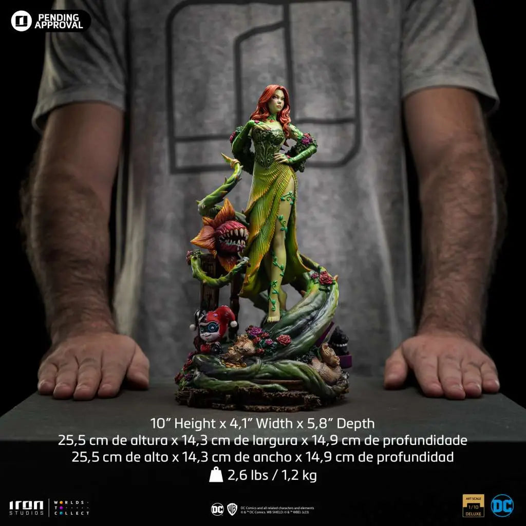 GOTHAM SIRENS POISON IVY DLX 1/10 STATUE IRON STUDIOS