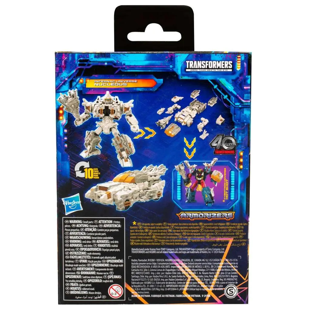 TRANSFORMERS LEGACY UNITED INFERNAC UNIVERSE NUCLEOS ACTION FIGURE HASBRO