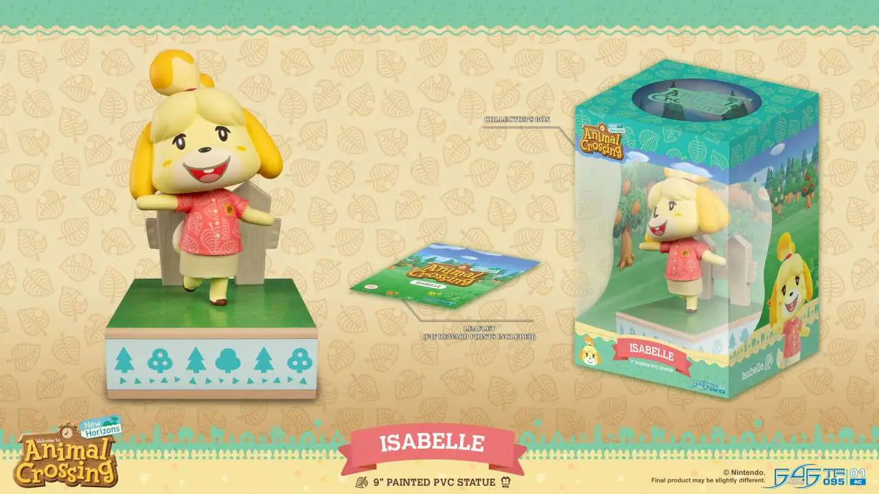 ANIMAL CROSSING NEW HORIZON ISABELLE PVC STATUE FIRST4FIGURES