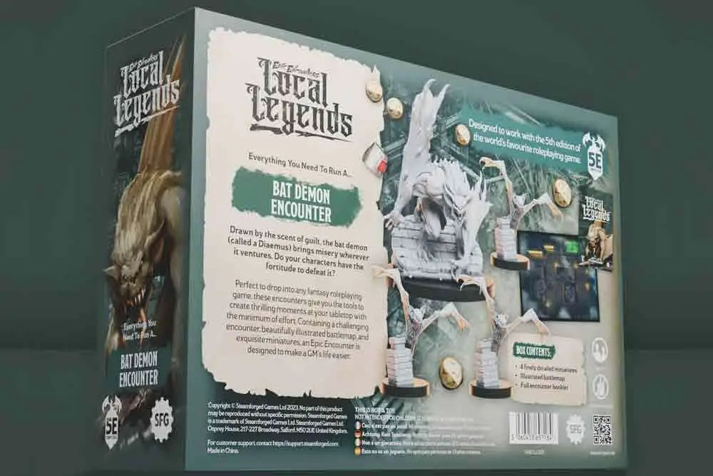 Epic Encounters Local Legends Bat Demon STEAMFORGED GAMES
