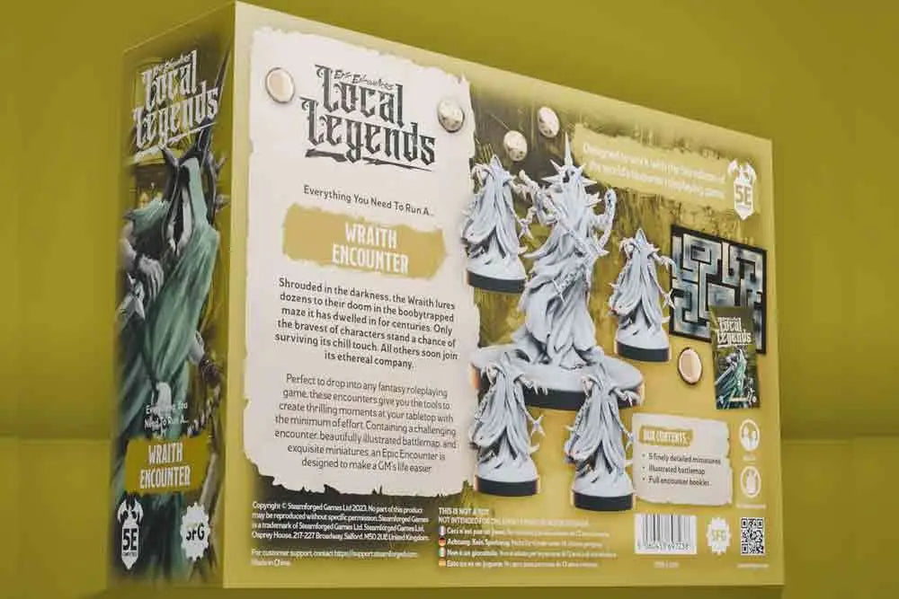 Epic Encounters Local Legends Wraith STEAMFORGED GAMES