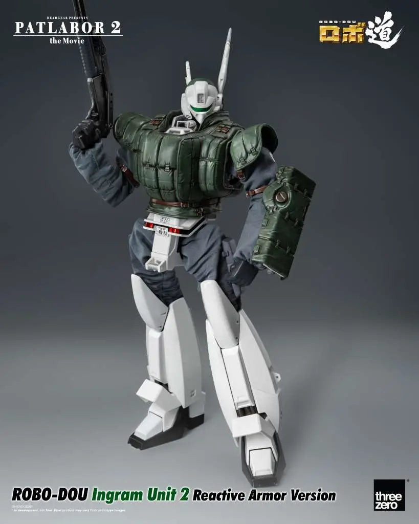 PATLABOR 2 THE MOVIE ROBO-DOU INGRAM UNIT 2 REACTIVE ARMOR VER THREEA TOYS/THREEZERO