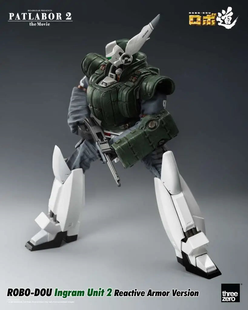 PATLABOR 2 THE MOVIE ROBO-DOU INGRAM UNIT 2 REACTIVE ARMOR VER THREEA TOYS/THREEZERO