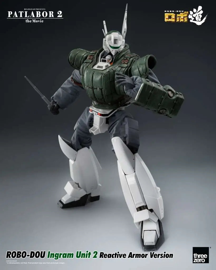 PATLABOR 2 THE MOVIE ROBO-DOU INGRAM UNIT 2 REACTIVE ARMOR VER THREEA TOYS/THREEZERO