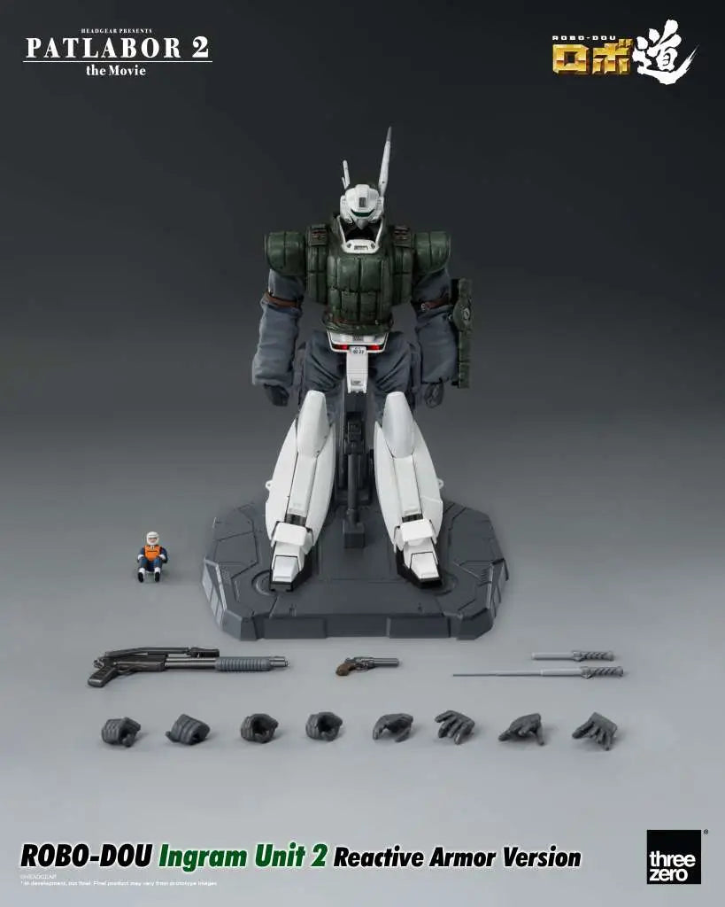 PATLABOR 2 THE MOVIE ROBO-DOU INGRAM UNIT 2 REACTIVE ARMOR VER THREEA TOYS/THREEZERO
