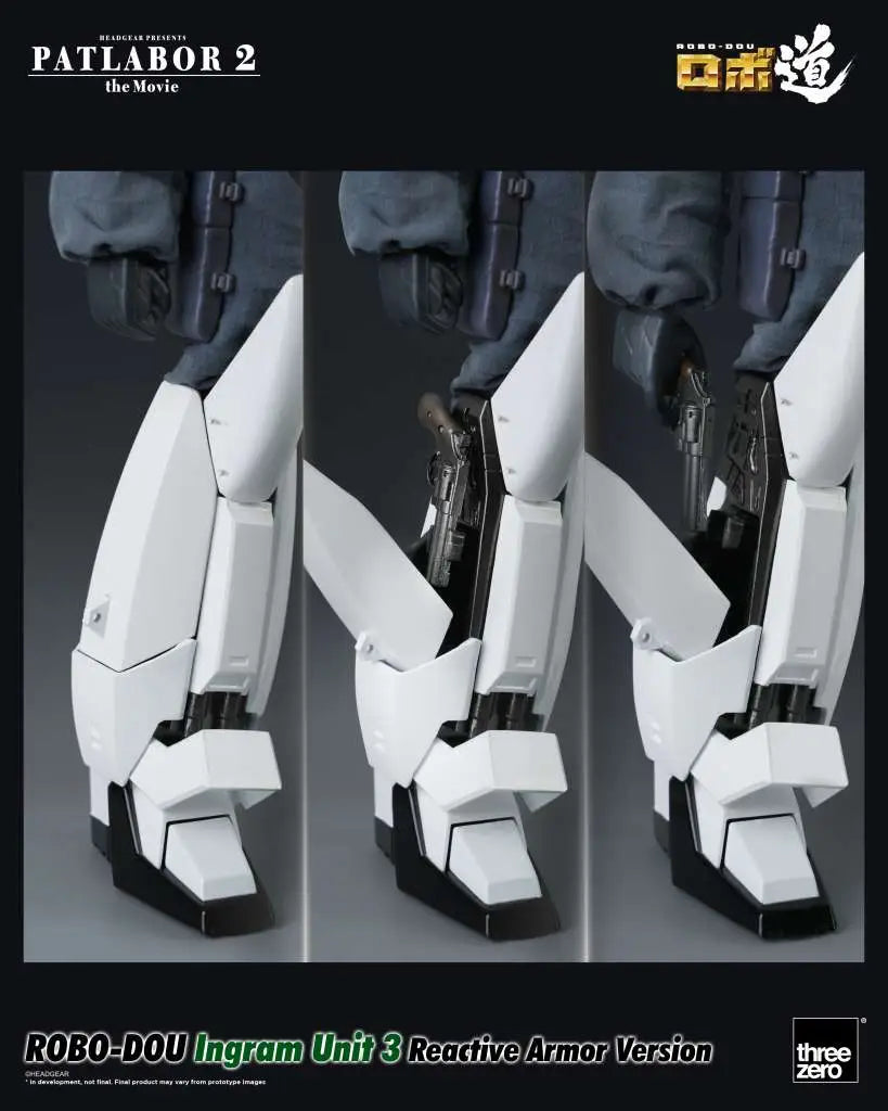 PATLABOR 2 THE MOVIE ROBO-DOU INGRAM UNIT 3 REACTIVE ARMOR VER THREEA TOYS/THREEZERO