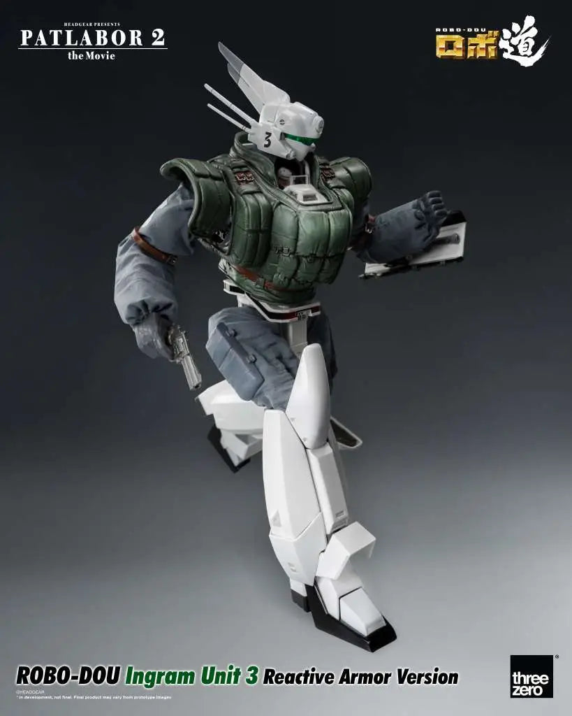 PATLABOR 2 THE MOVIE ROBO-DOU INGRAM UNIT 3 REACTIVE ARMOR VER THREEA TOYS/THREEZERO