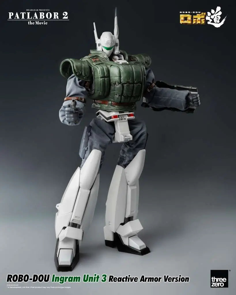 PATLABOR 2 THE MOVIE ROBO-DOU INGRAM UNIT 3 REACTIVE ARMOR VER THREEA TOYS/THREEZERO