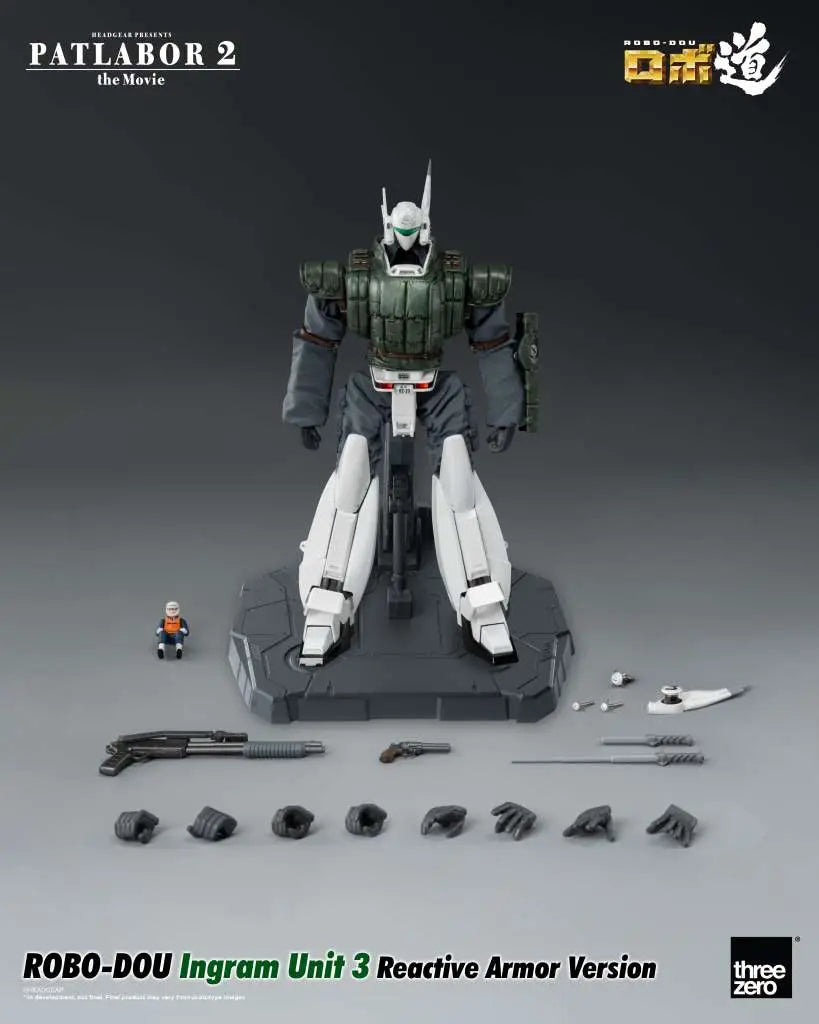 PATLABOR 2 THE MOVIE ROBO-DOU INGRAM UNIT 3 REACTIVE ARMOR VER THREEA TOYS/THREEZERO