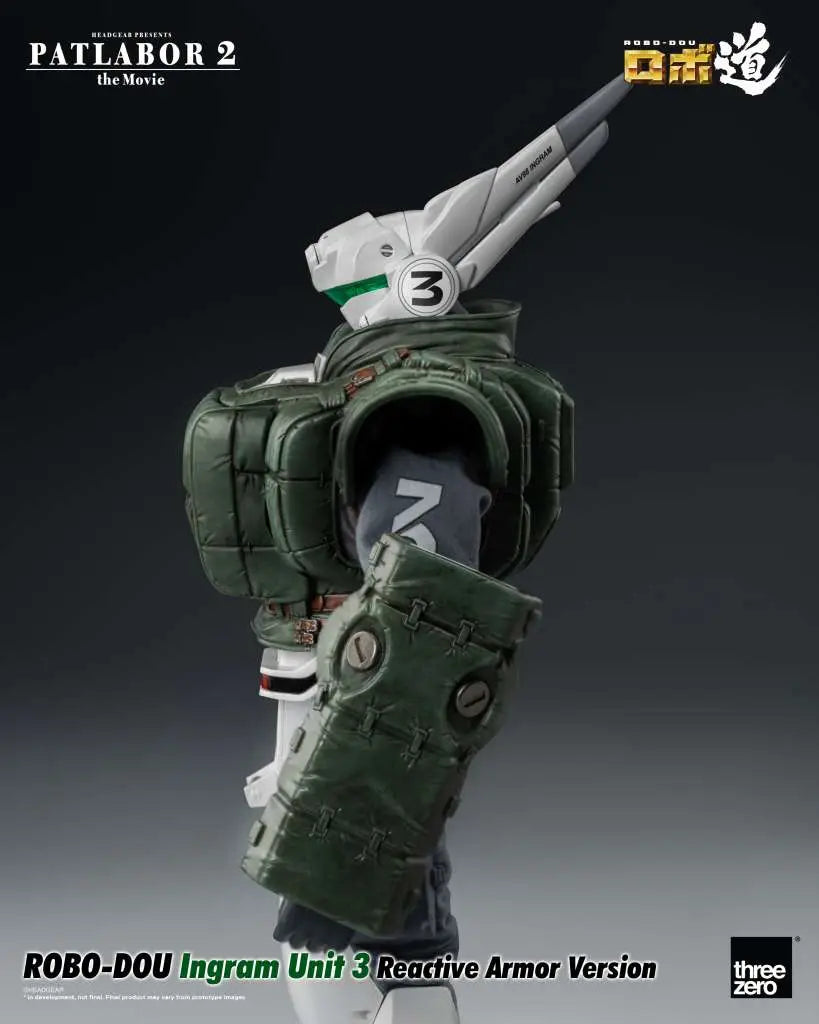 PATLABOR 2 THE MOVIE ROBO-DOU INGRAM UNIT 3 REACTIVE ARMOR VER THREEA TOYS/THREEZERO