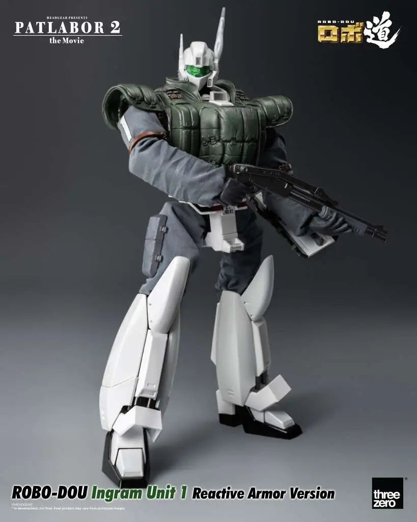 PATLABOR 2 THE MOVIE ROBO-DOU INGRAM UNIT 1 REACTIVE ARMOR VER THREEA TOYS/THREEZERO
