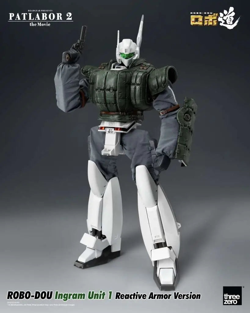 PATLABOR 2 THE MOVIE ROBO-DOU INGRAM UNIT 1 REACTIVE ARMOR VER THREEA TOYS/THREEZERO
